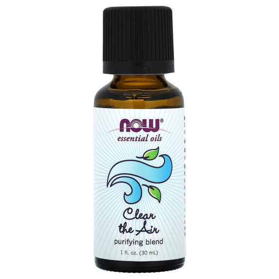 NOW Foods, Olejki eteryczne, Clear the Air, 30 ml