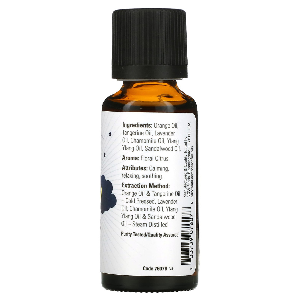 NOW Foods, Olejki eteryczne, Spokojny sen, 30 ml