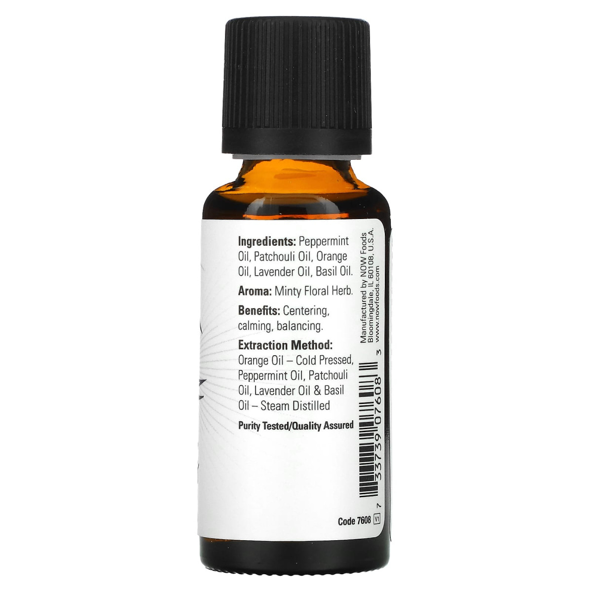 NOW Foods, Olejki eteryczne, spokój i harmonia, 30 ml