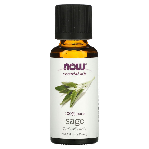 NOW Foods, Olejki eteryczne, szałwia, 30 ml