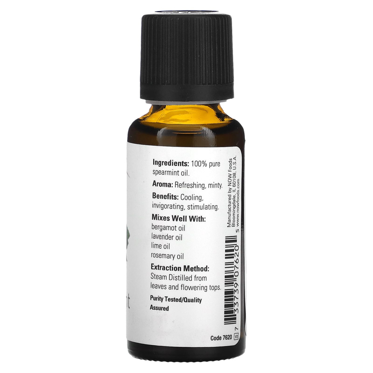 NOW Foods, Olejki eteryczne, mięta zielona, 30 ml