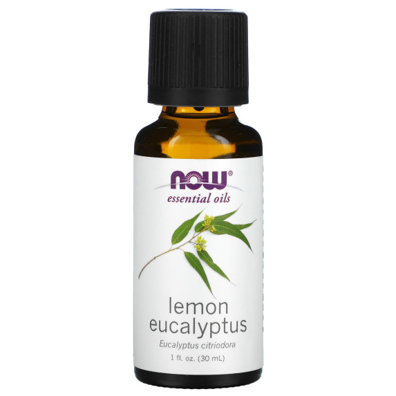 NOW Foods, Olejki eteryczne, cytryna z eukaliptusem, 30 ml
