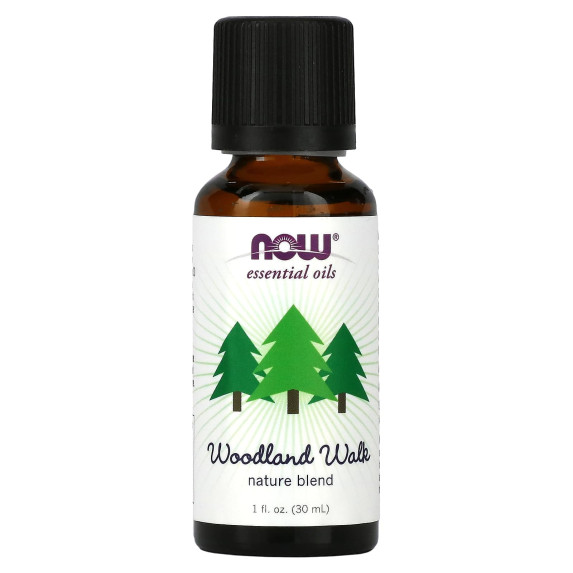 NOW Foods, Olejki eteryczne, Naturalna mieszanka Leśny spacer, 30 ml