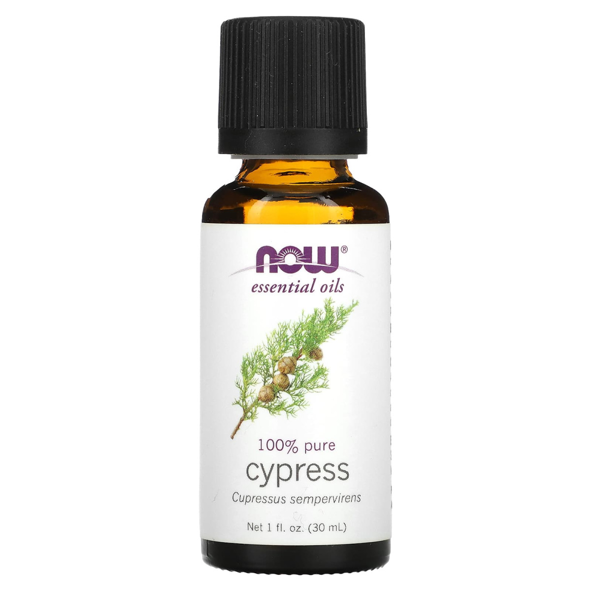 NOW Foods, Olejki eteryczne, cyprys, 30 ml