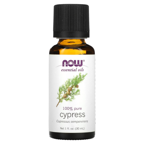 NOW Foods, Olejki eteryczne, cyprys, 30 ml