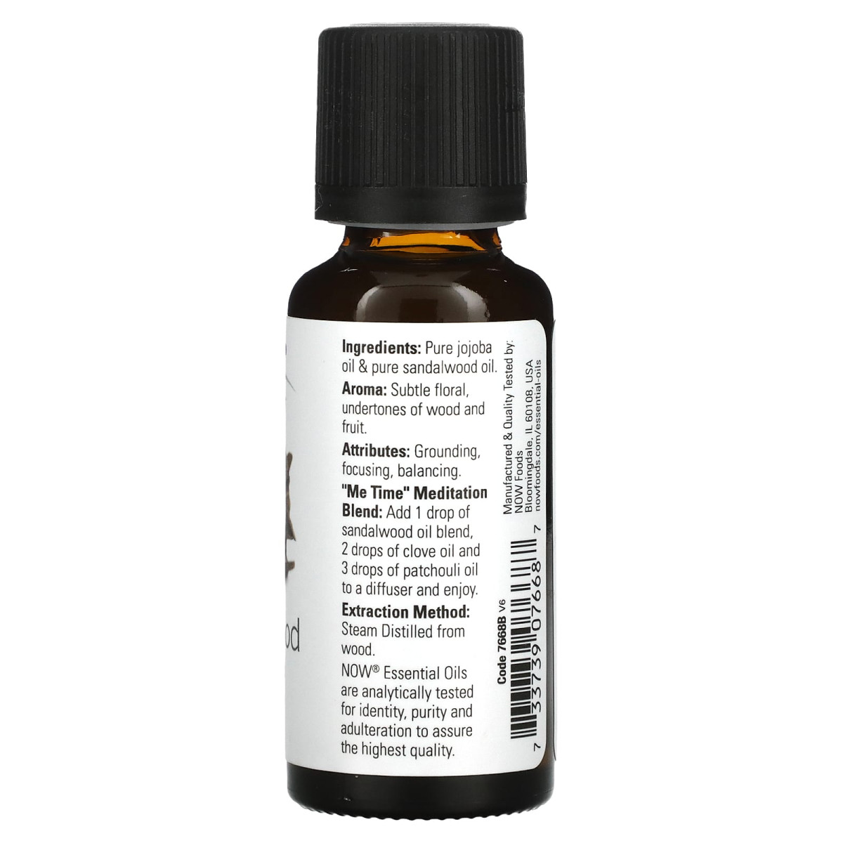 NOW Foods, Olejki eteryczne, drzewo sandałowe, 30 ml