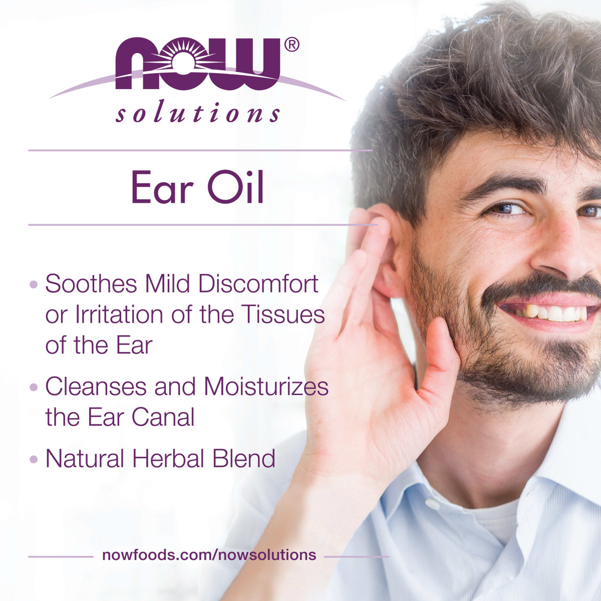NOW Foods, Olejek do uszu, 30 ml
