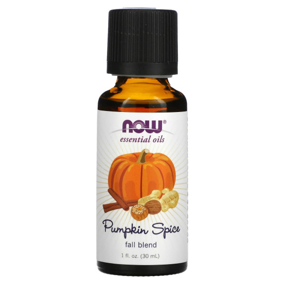 NOW Foods, Olejki eteryczne, przyprawa dyniowa, 30 ml
