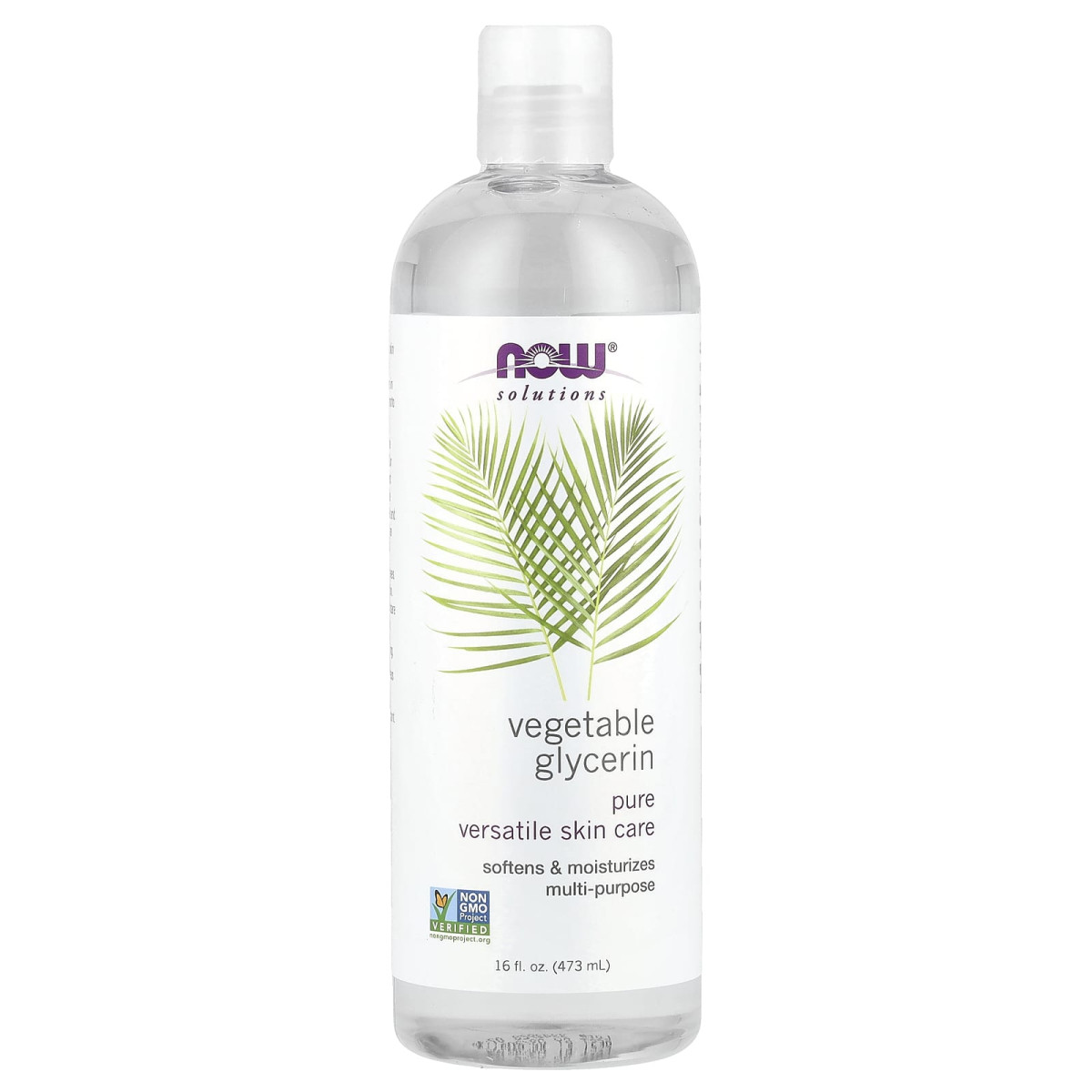 NOW Foods, Solutions, gliceryna roślinna, 473 ml