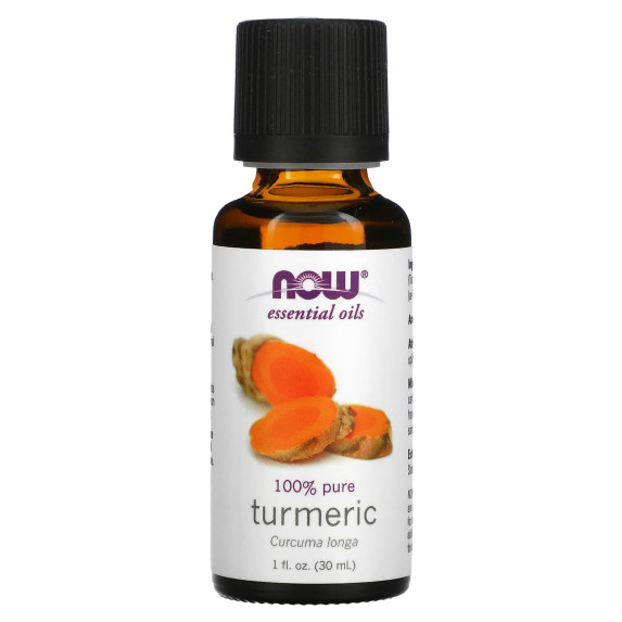 NOW Foods, Olejki eteryczne, kurkuma, 30 ml