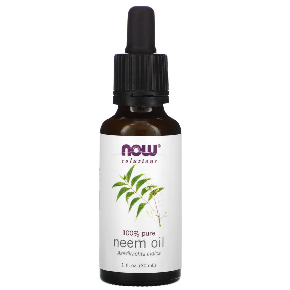 NOW Foods, Solutions, 100% Pure Neem Oil, 30 ml