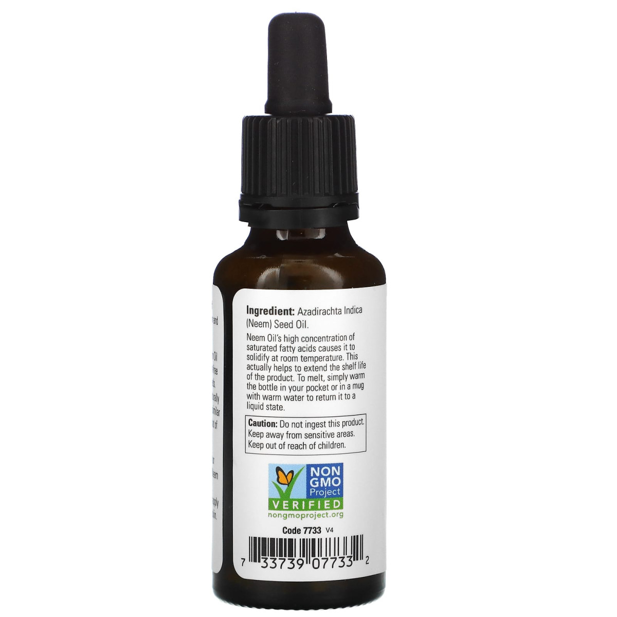 NOW Foods, Solutions, 100% Pure Neem Oil, 30 ml