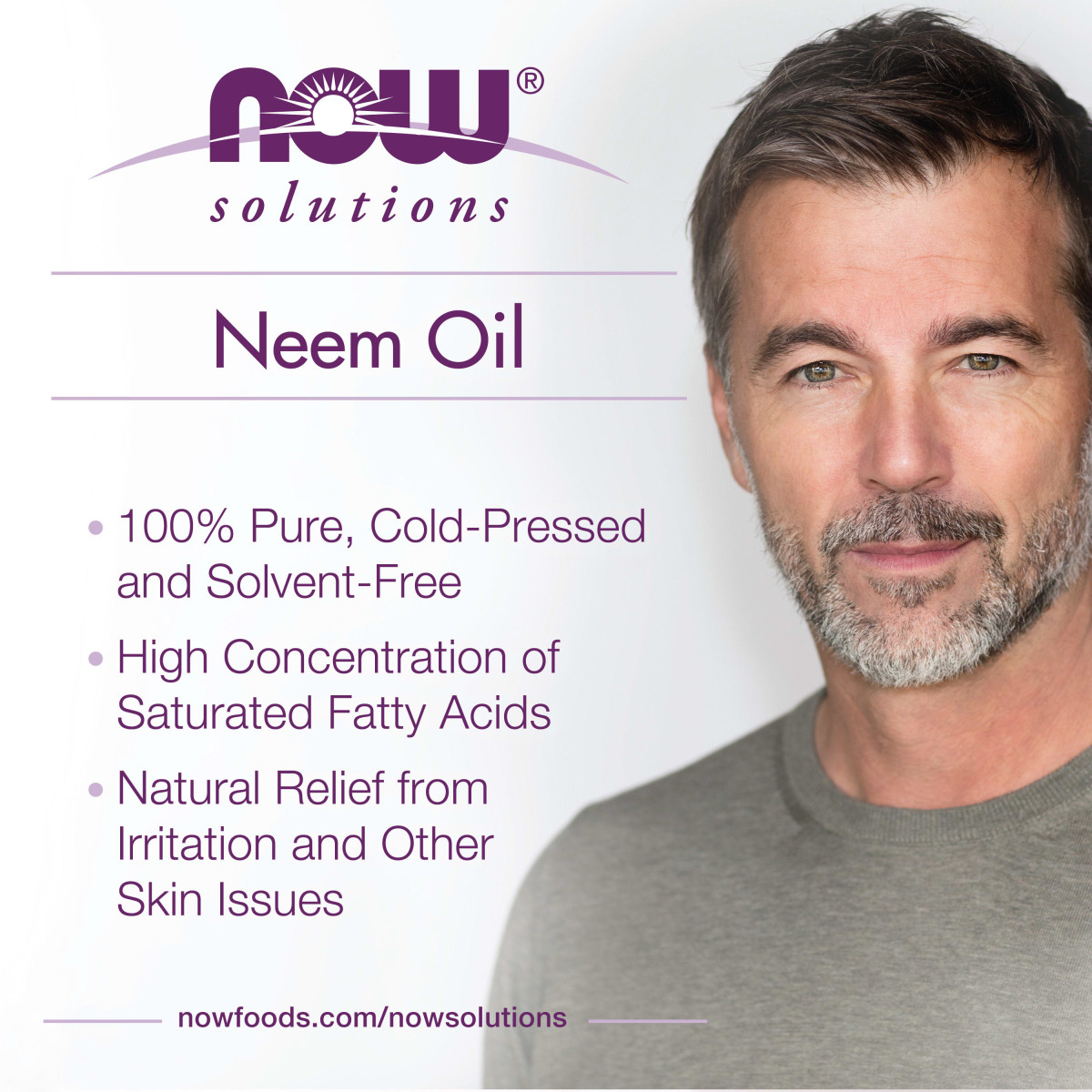 NOW Foods, Solutions, 100% Pure Neem Oil, 30 ml