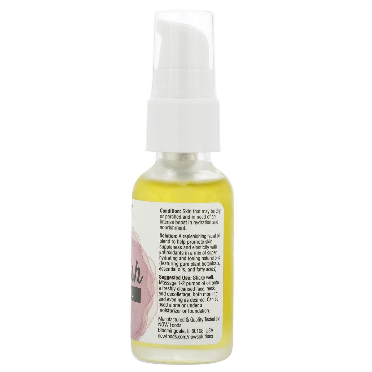 NOW Foods, Solutions, Facial Oil, Nourish, 30 ml