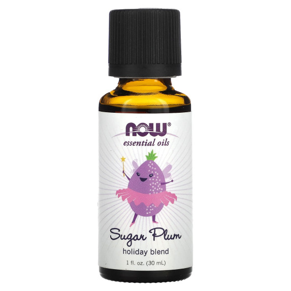 NOW Foods, Olejki eteryczne, cukier śliwkowy, 30 ml