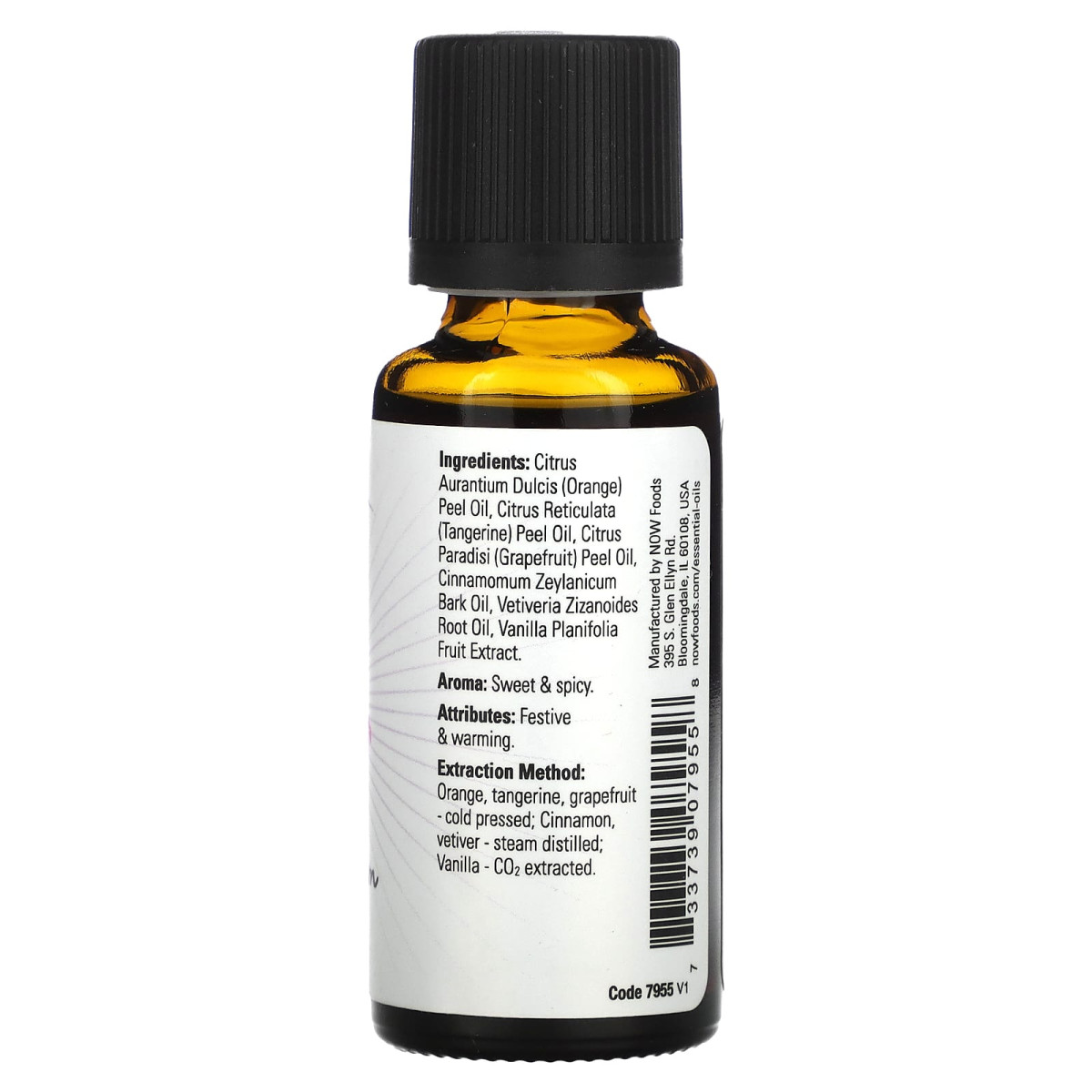 NOW Foods, Olejki eteryczne, cukier śliwkowy, 30 ml