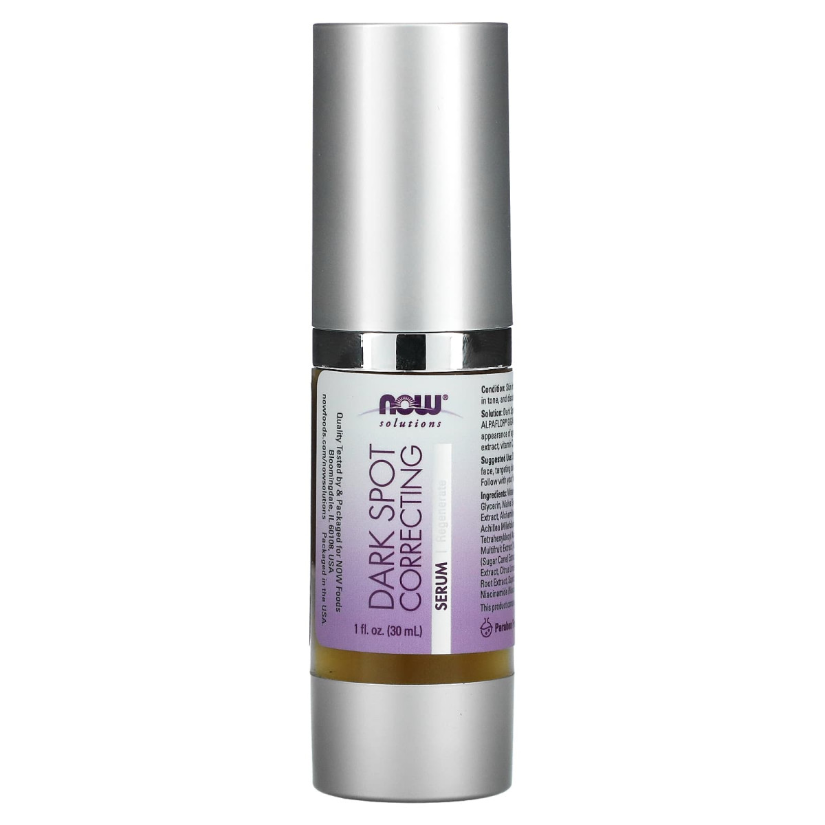 NOW Foods, Serum korekcyjne na ciemne plamy, 30 ml