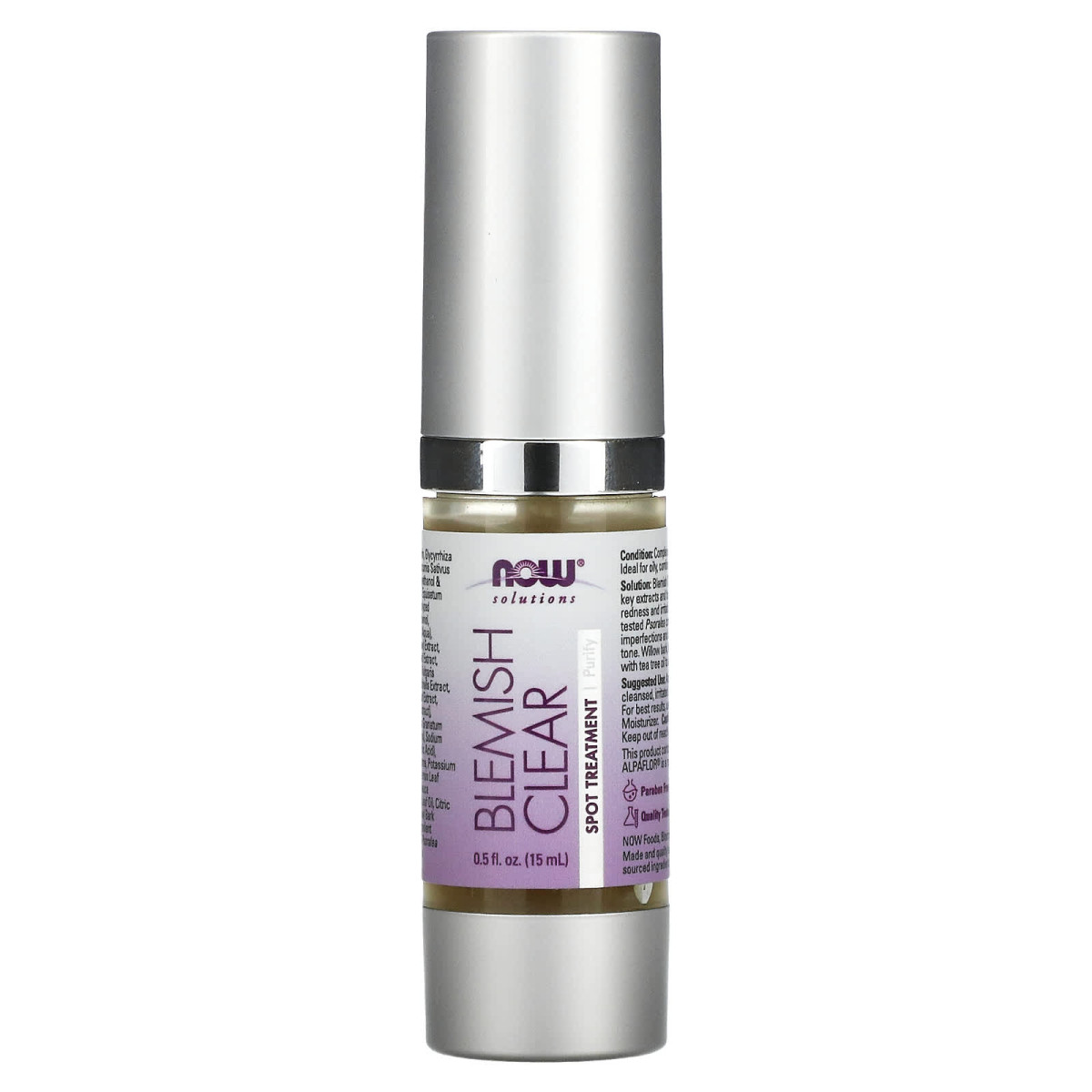 NOW Foods, Solutions, Blemish Clear, Spot Treatment, 15 ml