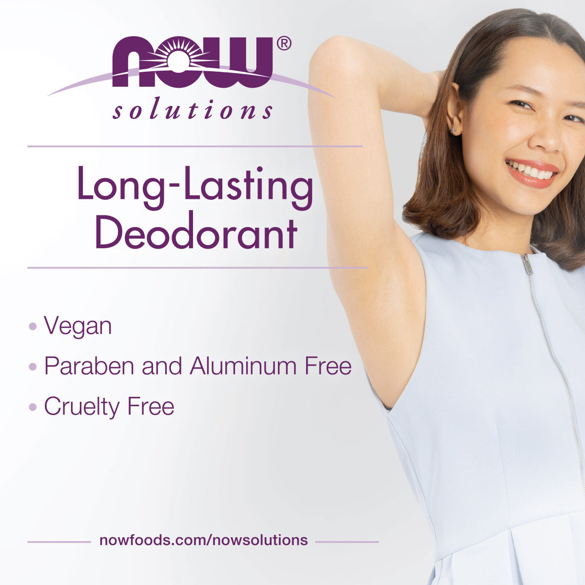 NOW Foods, Trwały dezodorant, róża + ylang-ylang, 62 g