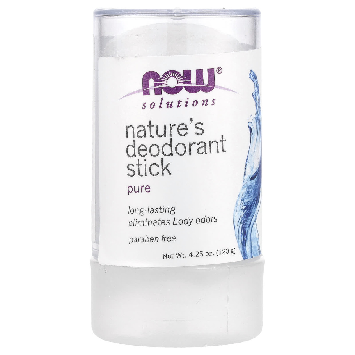 NOW Foods, Solutions, Nature's Deodorant Stick, 120 g